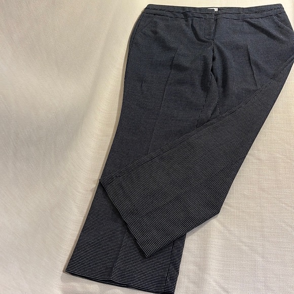 NYC Pants - NYC : Polka Dot Straight Leg Slacks size 16